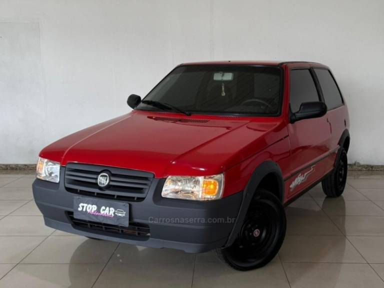FIAT - UNO - 2012/2013 - Vermelha - R$ 27.900,00