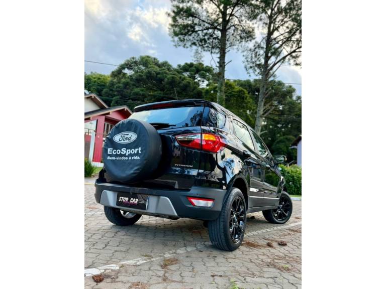 FORD - ECOSPORT - 2018/2019 - Preta - R$ 83.900,00